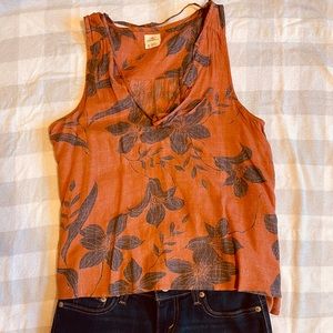 Floral Tank Top
